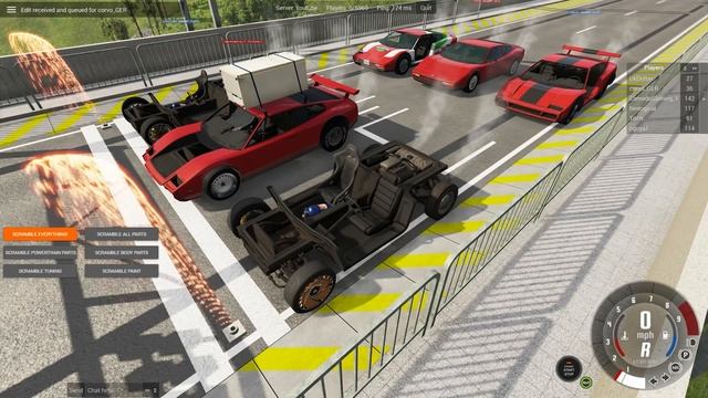 Which RANDOMLY GENERATED Car Can Jump The Furthest On Car Jump Arena? - MULTIPLAYER Edition смотреть онлайн