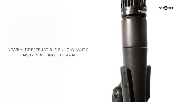Shure SM57 Dynamic Instrument Microphone | Gear4music смотреть онлайн