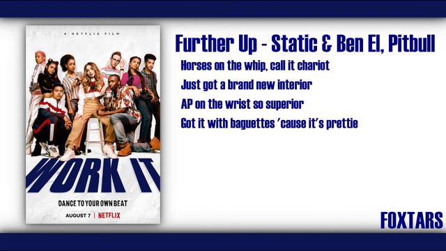 Pitbull, Static & Ben El - Further Up (LYRIC VIDEO) | Work It OST смотреть онлайн