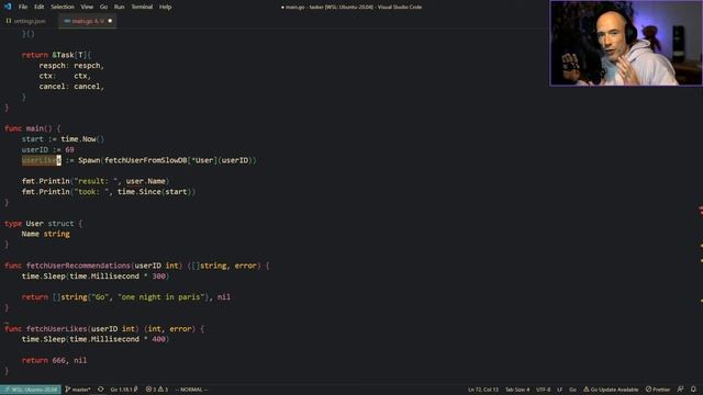 Implementing Await With Channels And Context In Golang?! смотреть онлайн