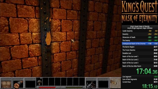 King's Quest: Mask of Eternity - Single Segment Any% Major Glitches 33:46 New WR смотреть онлайн