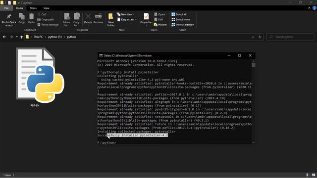 Convert py to exe смотреть онлайн