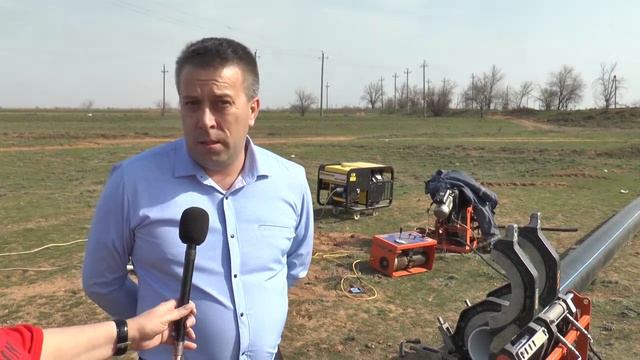 Меняют водопровод в селах (16.04.2021)