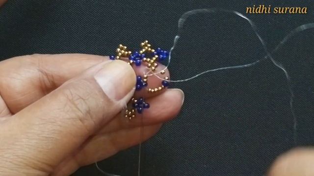 ⚜️ Jharokha, Beaded Earrings || DIY Seed Bead Earrings/ Aretes Tutorial (0237)