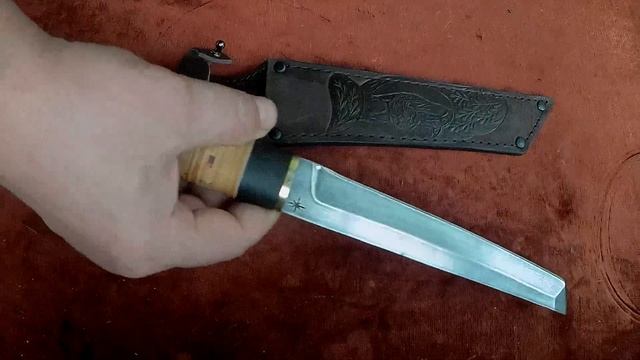 Нож "Самурай" (алмазная сталь) https://korenok.ru смотреть онлайн