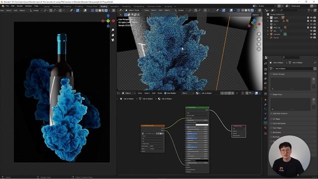 The Secrete of Using PNG Image Texture in Blender (Quick Blender Tip 36) смотреть онлайн