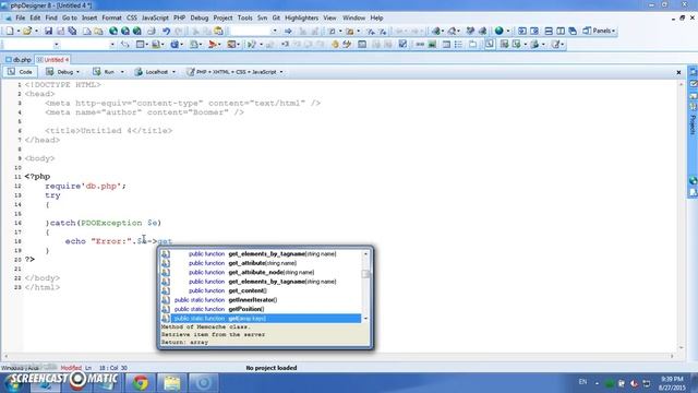 PHP (MYSQL) How to Insert Update Delete part # 01 смотреть онлайн
