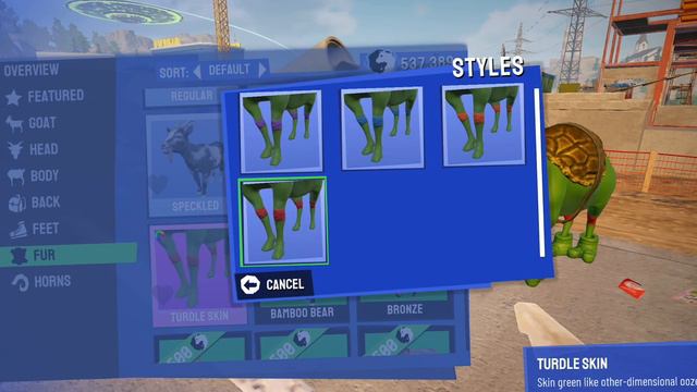 The Ninja Turtle Goat (Goat Simulator 3) смотреть онлайн