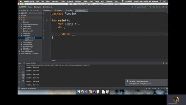 Belajar Kotlin - While, Do While & For Loop смотреть онлайн