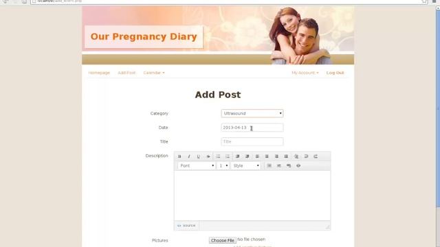 My CS50x Final Project - Our Pregnancy Diary смотреть онлайн