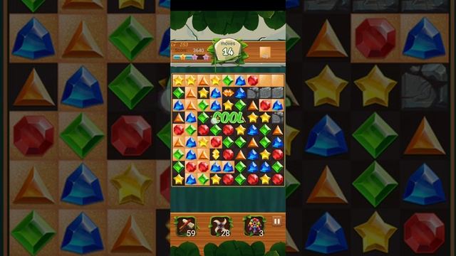 Jewels Jungle ? Level 253 ⭐⭐ 2021 - Jewels & Gems Match 3 Puzzle no Booster ? Android Gameplay ✅ смотреть онлайн