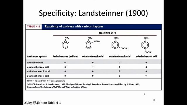 Immunology Fall 2019 Lecture 6: Antigens And Antibodies