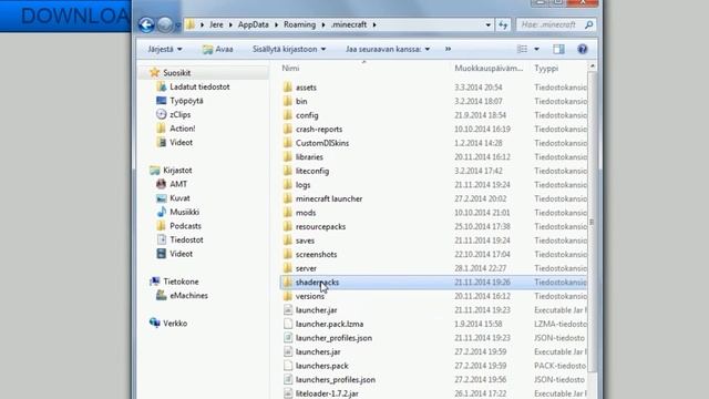 Minecraft 1.8 - How to Install Shaderpacks for 1.8 (SEUS v10 Shaders Mod) 2014 смотреть онлайн