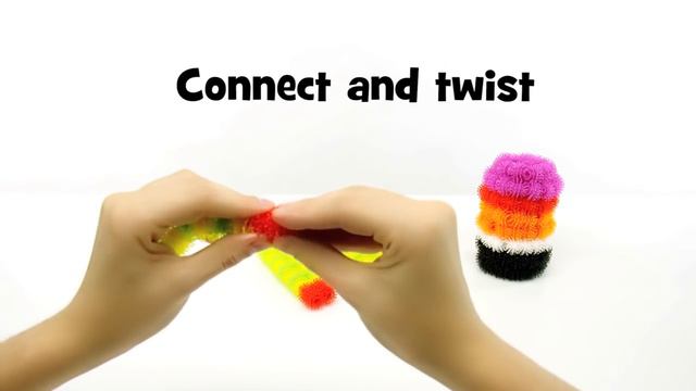 Как из конструктора-липучки Bunchems собрать обезьянку смотреть онлайн