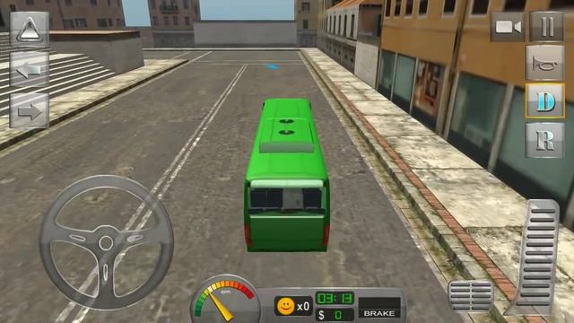 City Bus Driving Mania 3D - Android Gameplay HD смотреть онлайн