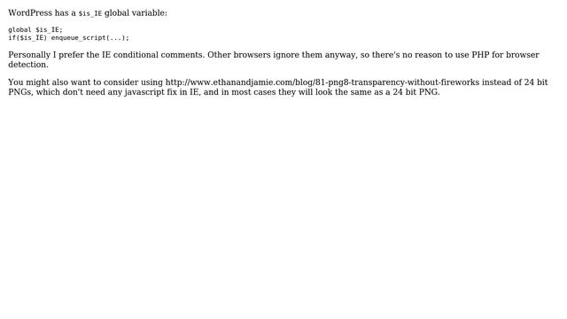 Wordpress: Enqueue script only for IE (4 Solutions!!) смотреть онлайн