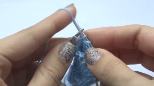 Вязание двух носков одновременно на круговых спицах. Носки спицами. смотреть онлайн