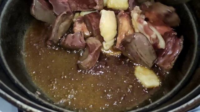 Куырдак//Куырдак из сердца, печени и почек//Картофель с субпродуктами смотреть онлайн