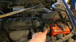 где номер двигателя Toyota corolla, marino, ceres, carib, avensis 4a, 5a, 7a