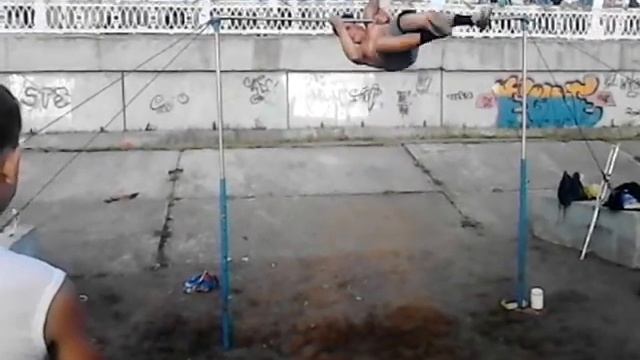 Мои первые соревнования по gimbarr (4 место) смотреть онлайн