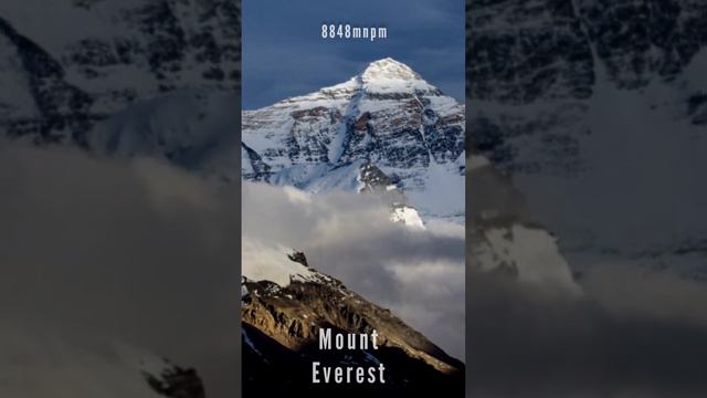 #Mount Everest. The highest mountain in the world. смотреть онлайн