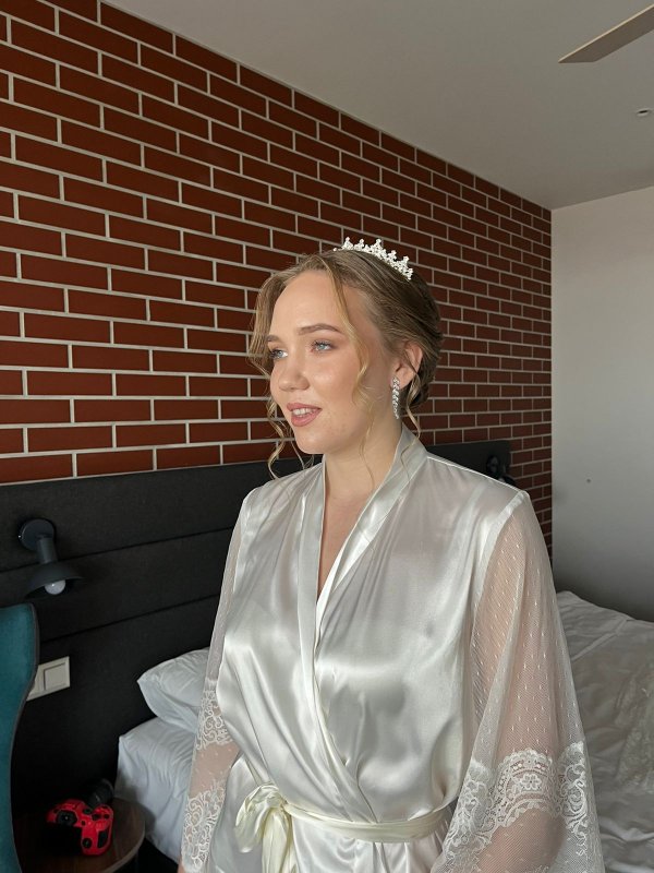 Утренние сборы невесты с Stylish Bride. Красивая невеста