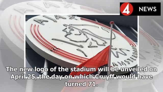 Ajax's Amsterdam ArenA renamed Johan Cruyff ArenA смотреть онлайн