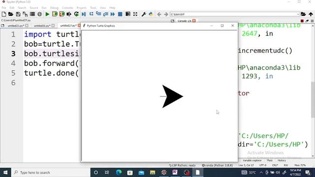 Draw a star using python programming (turtle) смотреть онлайн