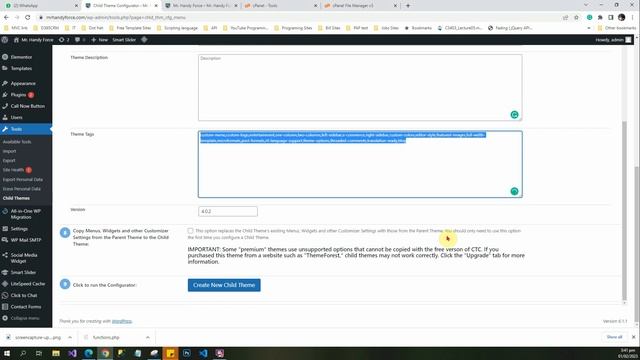 WordPress Child Theme | What Is Child Theme? Do You Need Child Theme? How To Make Child Theme #wasi смотреть онлайн