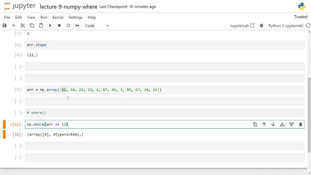 where() | Numpy's Where Function | How and Why To Use | Numpy Series | #10 смотреть онлайн