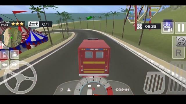 Emergency Rescue Driver Game #11 Coast Guard Beach Ambulance Simulator Android Gameplay смотреть онлайн