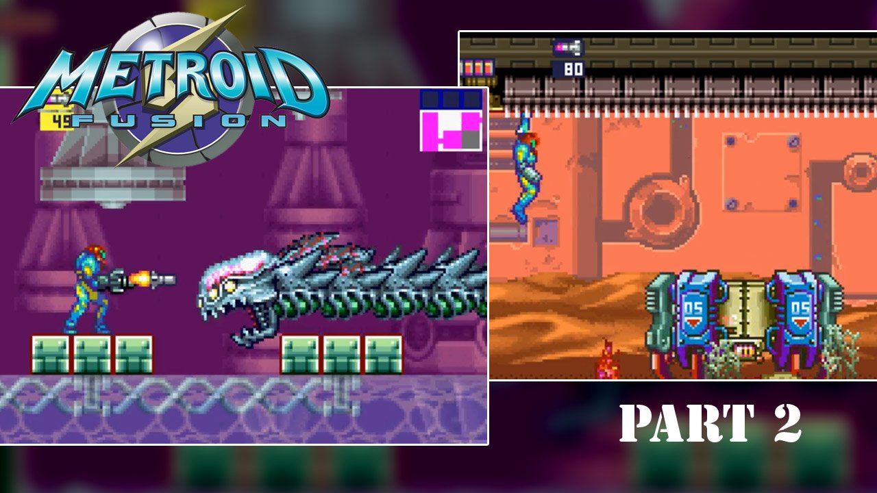 Metroid Fusion (GameBoy Advance) - стрим 2