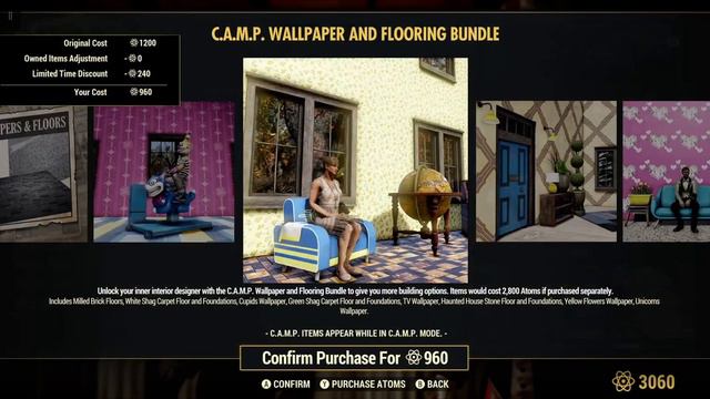 Fallout 76 Atomic Shop Weekly Reset Jan 3 - Jan 9, 2023 смотреть онлайн