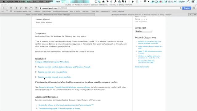 How To Verify Bonjour Service On ITunes : Tech Yeah!
