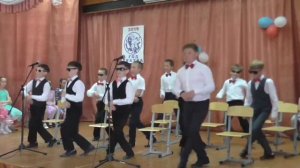 Марисолинская средняя школа. Выпускной 2019 4 класс  Танец Мальчиков.