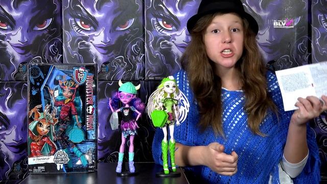 Новые куклы Монстер Хай 2015 brand boo students Иси Бетси Кьерсти обзор монстр Monster High смотреть онлайн