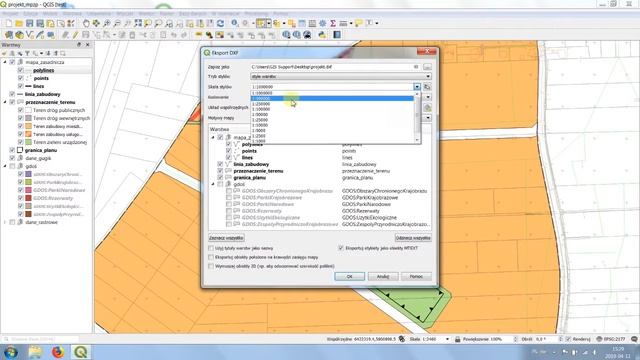 QGIS - Jak wyeksportować projekt do DXF? смотреть онлайн