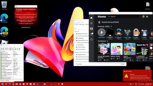 [1080p60Hz] Roblox Multiple Instance will NOT work in Windows 11 (22000.100) смотреть онлайн