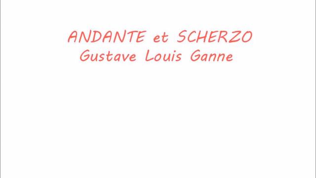 ANDANTE et SCHERZO/Ganne смотреть онлайн