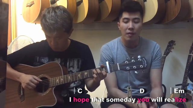 [太陽的後裔OST] Gummy You Are My Everything Cover + Chord Tab 字幕 EASY! смотреть онлайн
