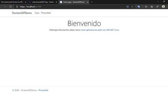 Dockerizando y publicando una ASP .Net Core смотреть онлайн