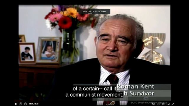 Sam Gustman of the Shoah Foundation on ‘Humanity Through Technology’ смотреть онлайн