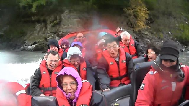 Shotover River Jet Boat Video - Queenstown, New Zealand смотреть онлайн
