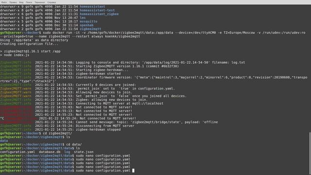Домашний сервер. Часть пятая. Установка Zigbee2MQTT смотреть онлайн