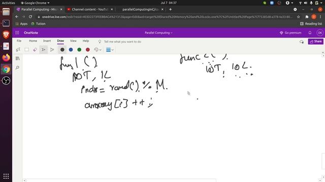 Coarse vs Fine Grained locking in Parallel Computing. Example simulation is given in C with pthread смотреть онлайн