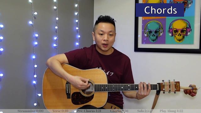 How to Play Maria on Guitar - Blondie смотреть онлайн