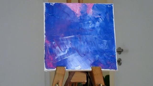 Техника. Акрил.Как нарисовать тюльпаны с помощью мастихина. Мастихин. Palettenmesser. смотреть онлайн