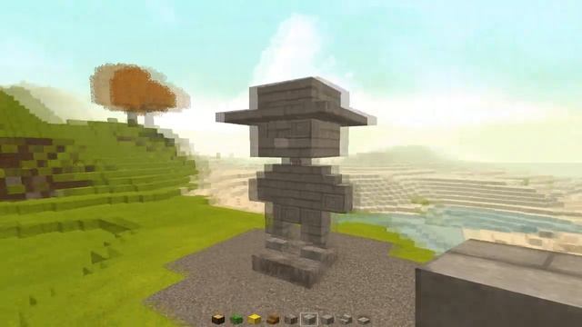 Как построить Статую в Minecraft смотреть онлайн