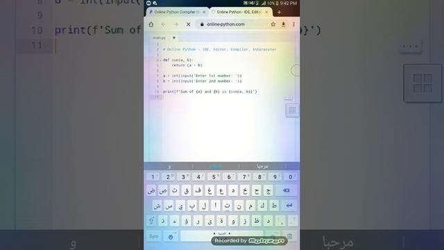 طريقه فتح المواقع بتاعت البايثون من علي الإنترنت | اتعلم صح/ عائشة смотреть онлайн