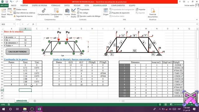 30 PROGRAMACIÓN EN VBA CON EXCEL| Método de rigideces| Aplicaciones de diseño| Final смотреть онлайн